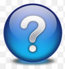 Question Answer Icon Png Transparent Background Free - Png Mark Button