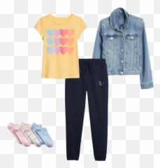 Kids Icon Denim Jacket - Gap Clothe png