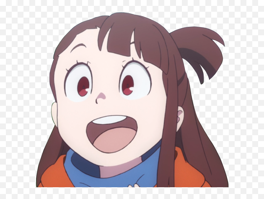 Sticker De Pucelle Sur Kikoojap Akko Joie Heureux - Akko Kagary Png,Akko Kagari Icon