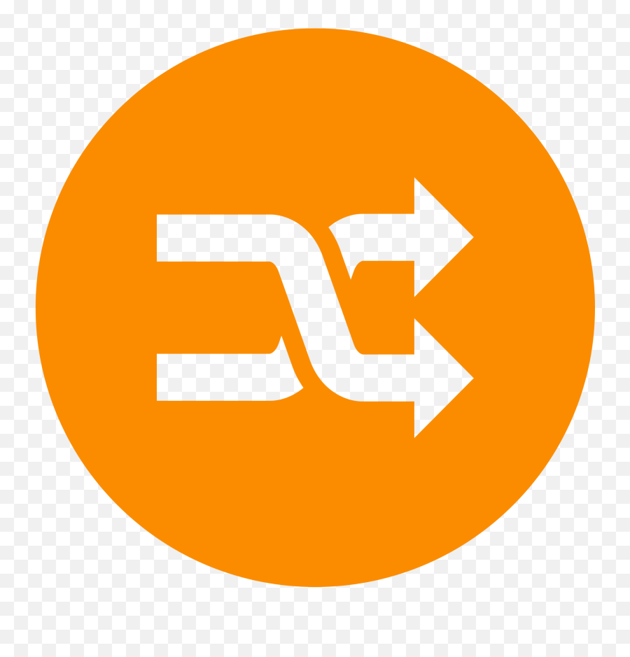 Fileeo Circle Orange Shufflesvg - Wikimedia Commons Language Png,Status Shuffle Icon Logo