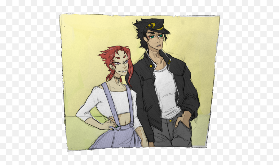Lost In The Organic Supermarket - Chapter 3 Baph0meat Cartoon Png,Kakyoin Png
