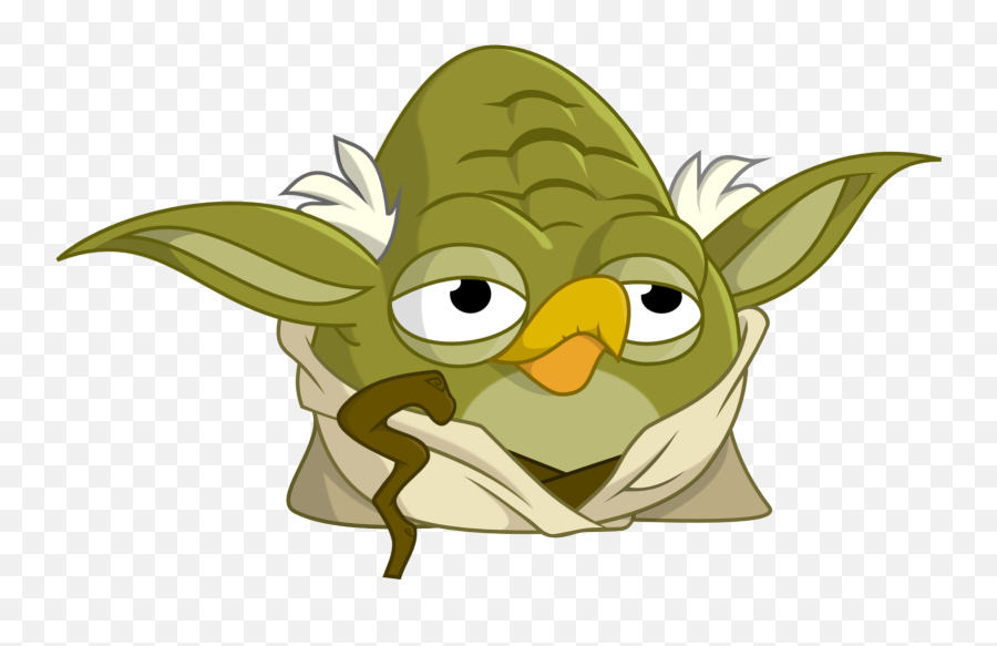 Download Yoda Transparent Svg - Angry Birds Star Wars Angry Bird Star Wars Png,Yoda Png