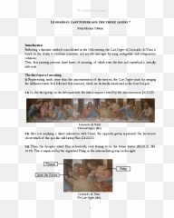Pdf Eng Leonardou0027s Last Supper And The Three Layers - Document png