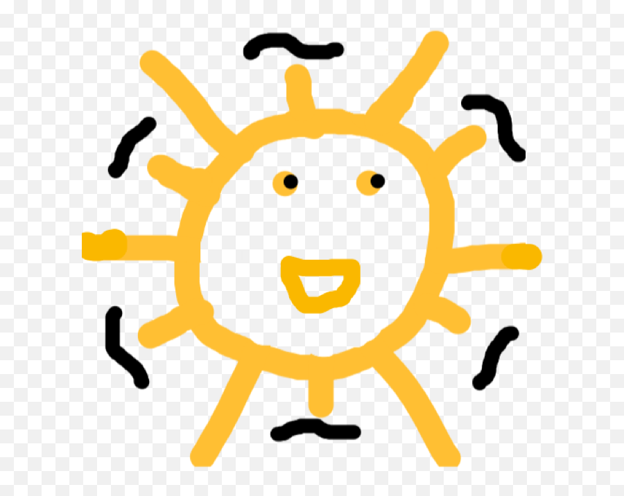 Happy Sun Face Layer - Clip Art Png,Happy Sun Png