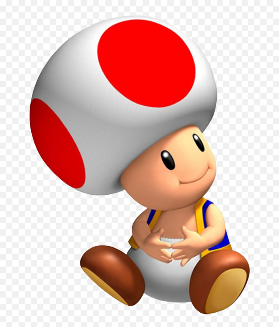 Toad Mario Png 3 Image - Super Mario Toad Png,Nintendo Characters Png