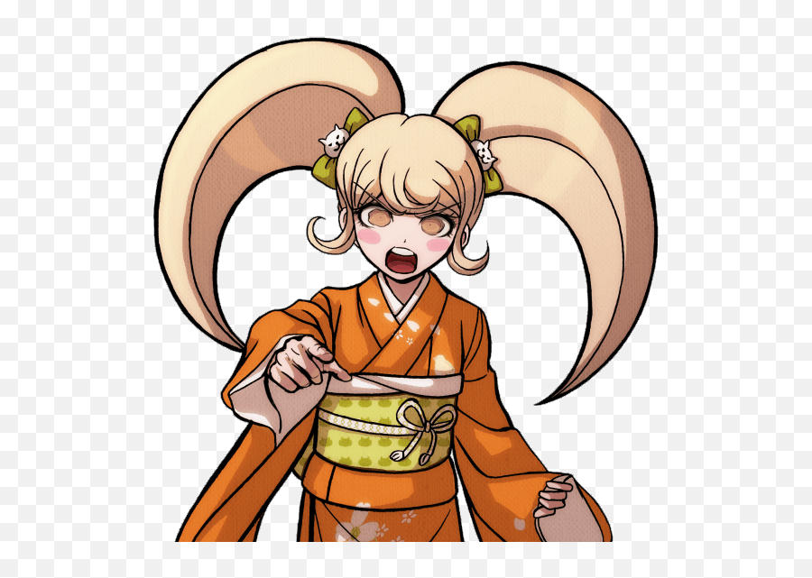 I Have Drawn A Fat Cow Yaaay Rdanganronpa - Hiyoko Saionji Sprites Png,Fatcow Icon