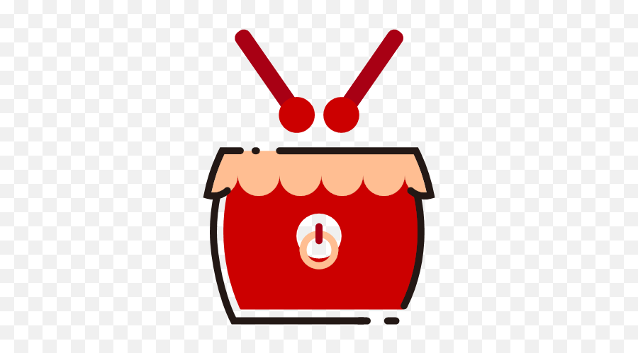 Play The Drum Vector Icons Free Download In Svg Png Format - Language,Drum Icon