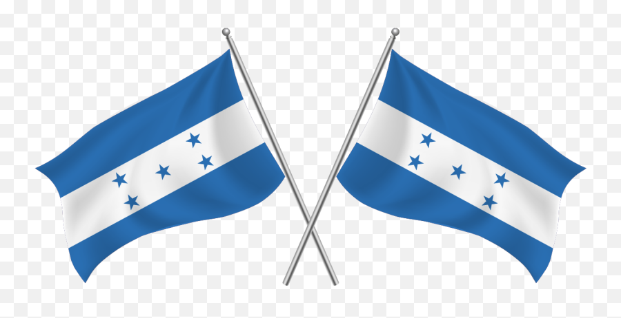 Download The Flag Of Honduras 40 Shapes Seek - Transparent Bahamian Flag Png,Waving Flag Outline Icon