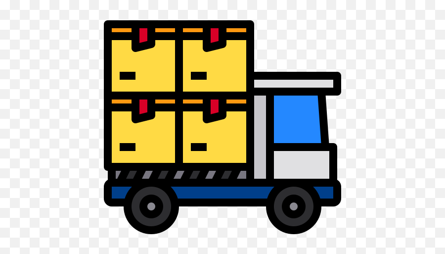 Delivery Truck - Free Shipping And Delivery Icons Vertical Png,Free Shipping Truck Icon