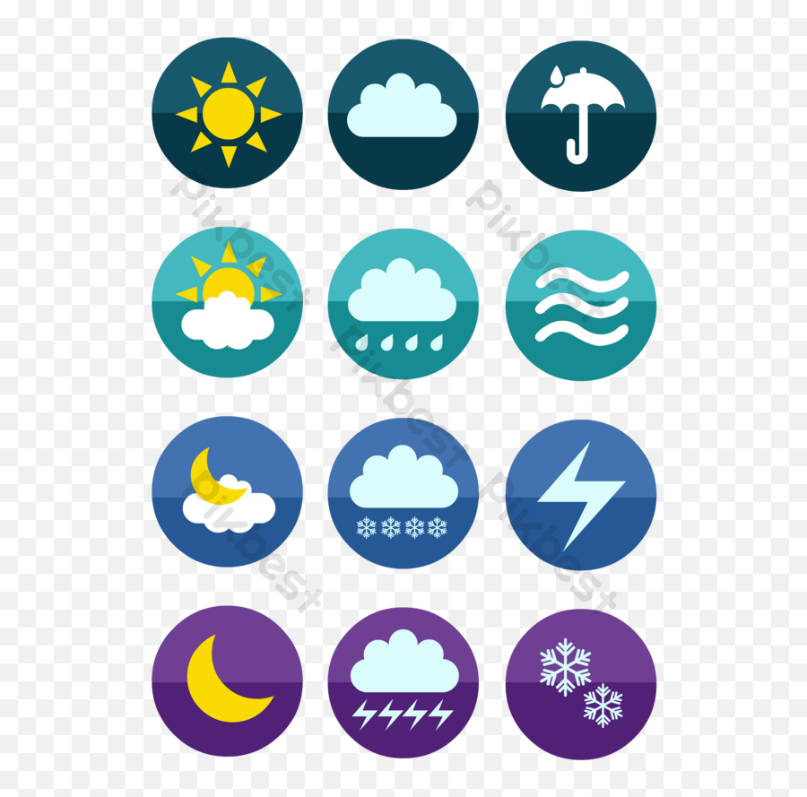 Weather Icon Ai Free Download - Pikbest Weather Icon Png,Prediction Icon