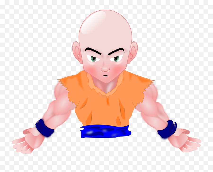 Muscle Man Cartoon Character 10 Buy - Bald Anime Character With Arrow On  Head Png,Anime Characters Png - free transparent png images 