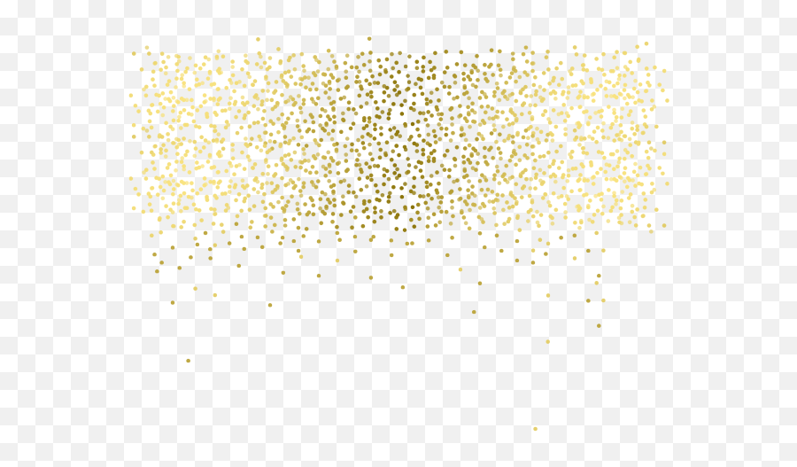 Transparent Invisible Background Gold Confetti Png - Transparent Background Gold Glitter Png,Gold Confetti Png