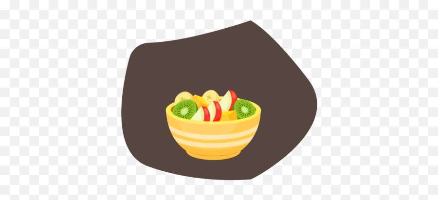 Salad Apple And Kiwi Iconu0027s Graphic By Lorongstudio555 Png Icon