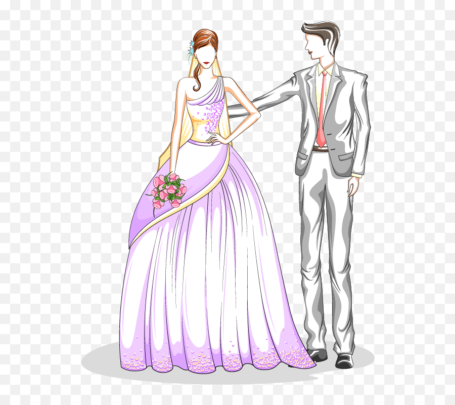 Bridegroom Wedding Illustration - Valentines Day Painted The Bridegroom Png,Groom Png