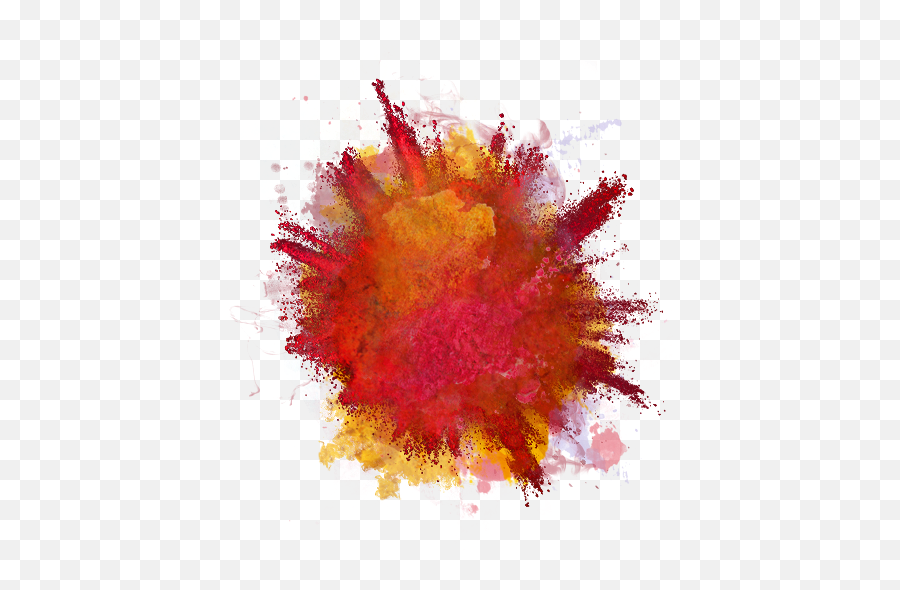 Download Hd Magic Smoke Png - Painting Transparent Png Image Yellow Color Burst Png,Painting Png
