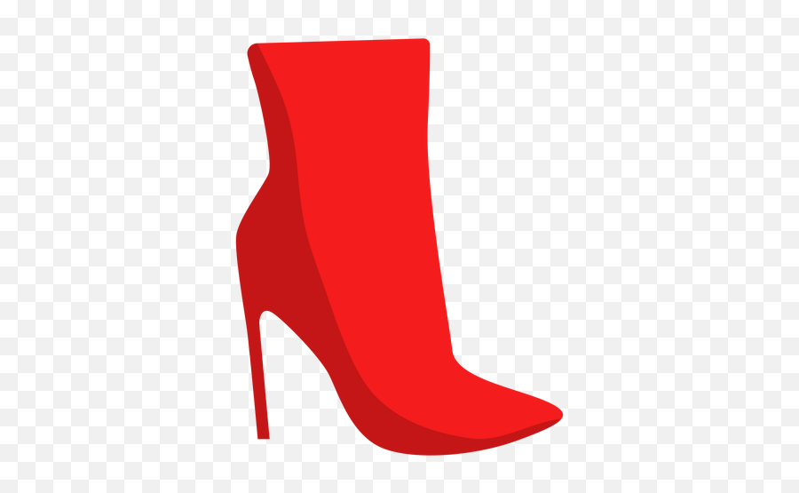 Ankle Boot Bootee Spike Heel Stiletto Flat - Heel Boots Svg Png,High Heel Png