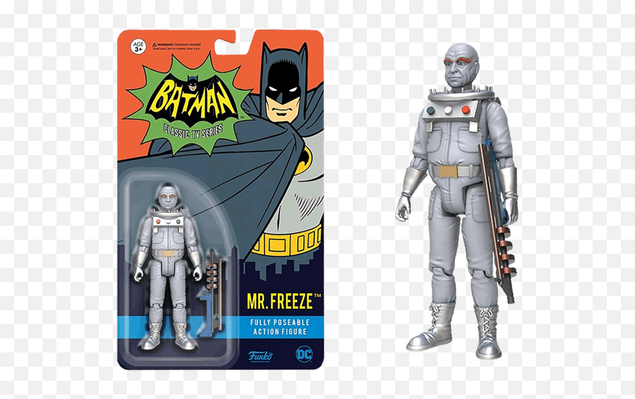 Dc Comics - 1966 Batman Mr Freeze 375u201d Action Figure Mr Freeze Action Figure Batman Png,Batman And Robin Png