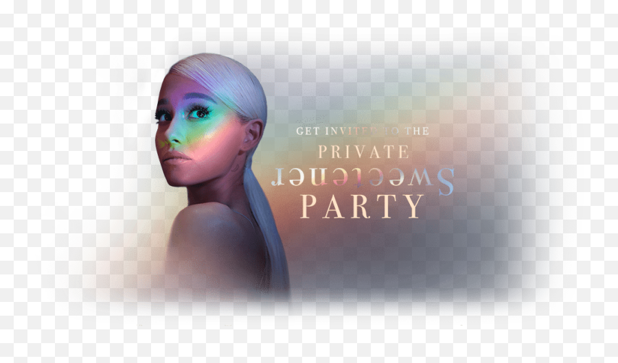 Ariana Grande Private Sweetener Party - Sweetener Png,Ariana Grande Png