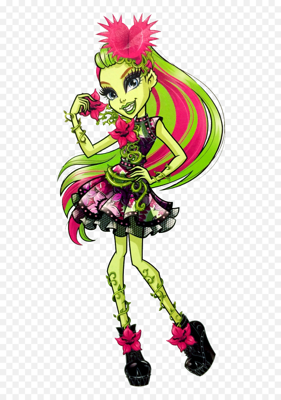 Cleo De Nile Png - Party Ghouls Monster High Venus Png Treesa Thornwillow Monster High,Venus Transparent Background