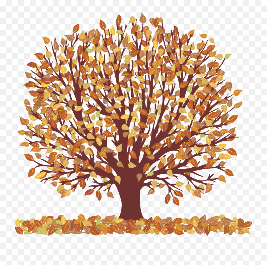 Download For Free Falling Leaves Png In High Resolution - Autumn Tree Clipart Hd,Autumn Leaves Png