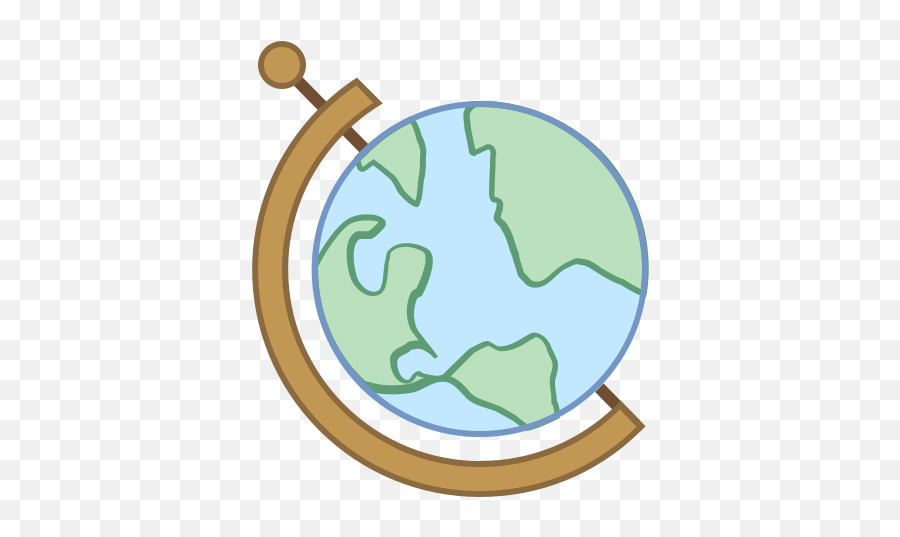 Globe Earth Icon - Free Download Png And Vector Globo Terrestre Em Pdf,Earth Emoji Png