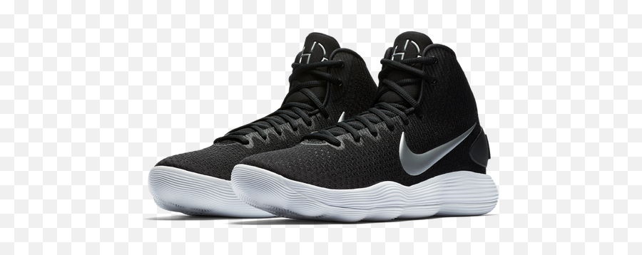 Nike Hyperdunk - Nike Hyperdunk 2017 Black Png,Nike Shoes Png