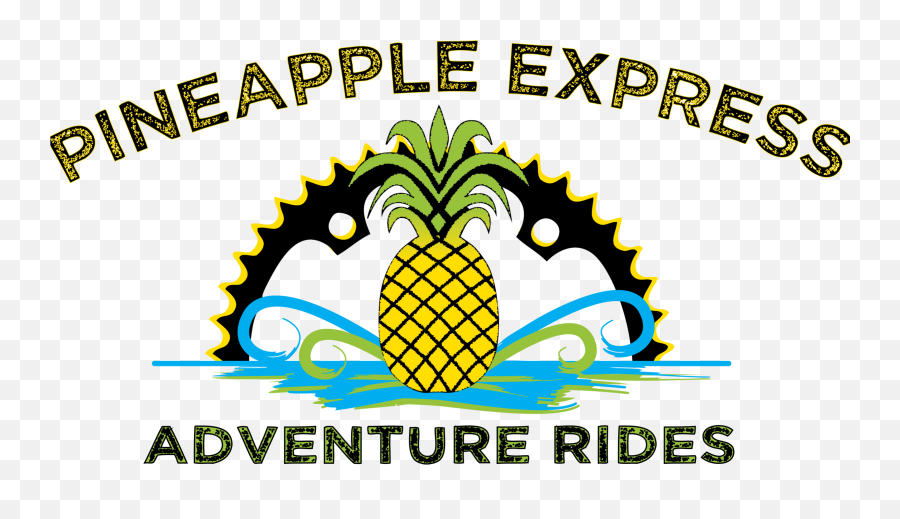 Pineapple Express Adventure Rides U2013 Ride The Wild Rivers Coast - Clip Art Png,Pineapple Logo