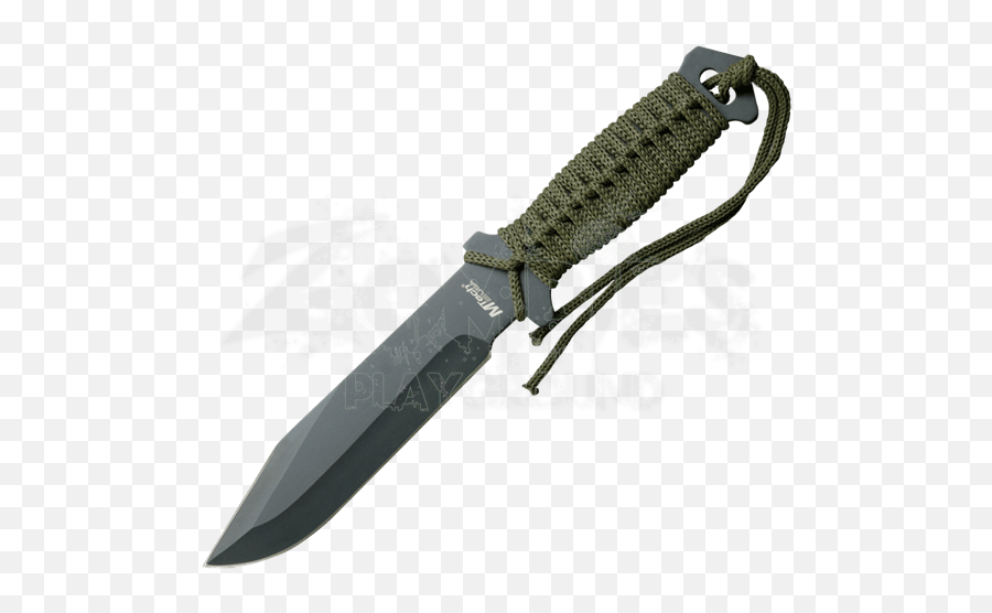 Download Black Steel Combat Knife - Black Steel Fighting Knife Png,Combat Knife Png