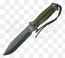 Download Black Steel Combat Knife - Fighting png