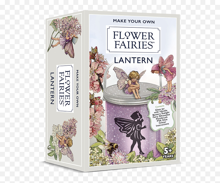 Make Your Own Flower Fairies Lantern - Flower Fairies Png,Fairy Silhouette Png