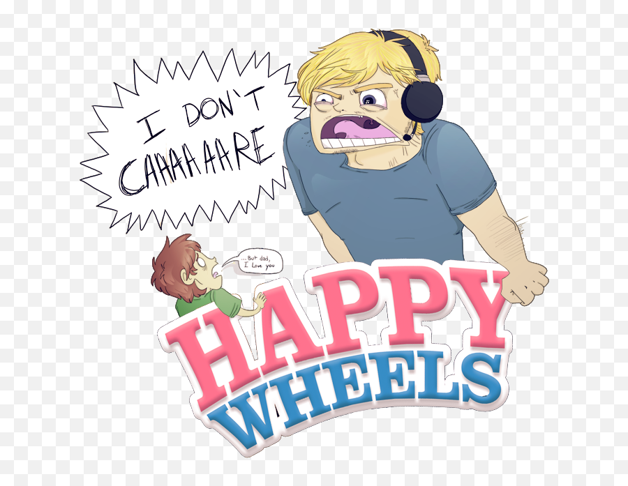 Download Happy Wheelsu0027 Irresponsible Dad - Pewdiepie I Dont Happy Wheels Irresponsible Dad Png,Pewdiepie Png