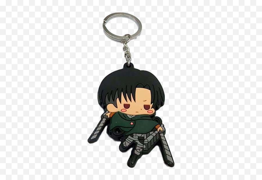 Attack - Anime Keychain Png Aot Key Chain Levi,Keychain Png