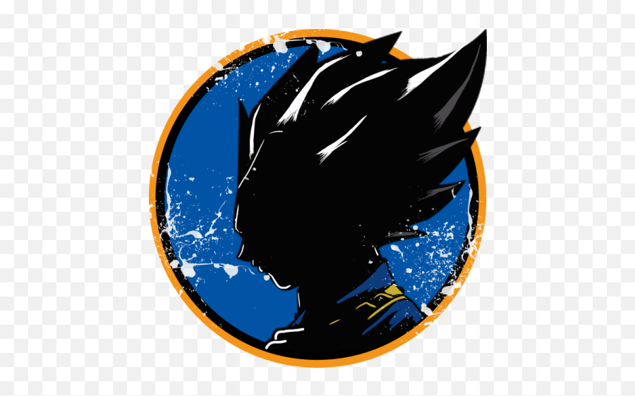 Tricouri Si Bluze Cu Vegeta Shadow Goku Super Hero Logo - Emblem Png,Super Hero Logo