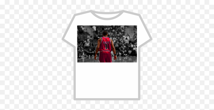 Derrick - Rosenbawallpapershdbasketballdesktop Roblox T Shirt Roblox Supreme Png,Derrick Rose Png