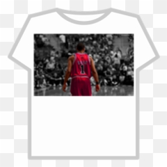 Derrick - Rosenbawallpapershdbasketballdesktop Roblox T Shirt Roblox Supreme Png,Derrick Rose Png