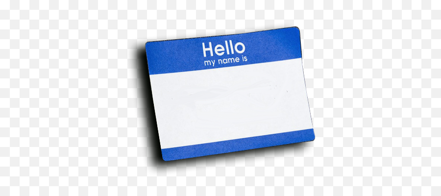 Download Name Tag - Envelope Png,Nametag Png