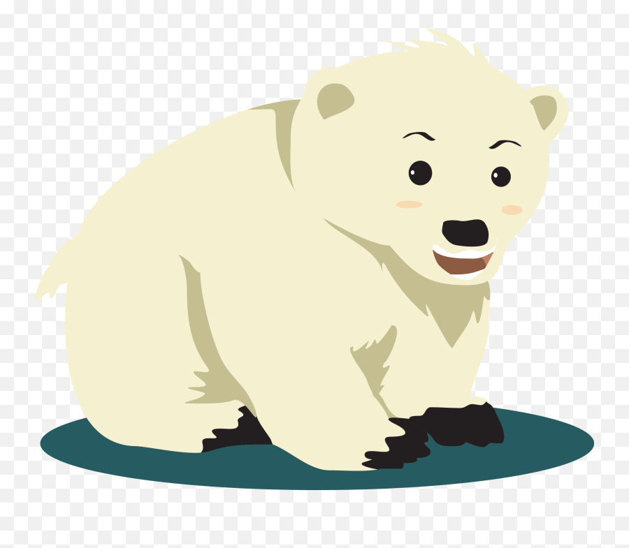 Download Polar Bear Clip Art - Transparent Evil Bear Vector Png,Polar Bear Transparent Background