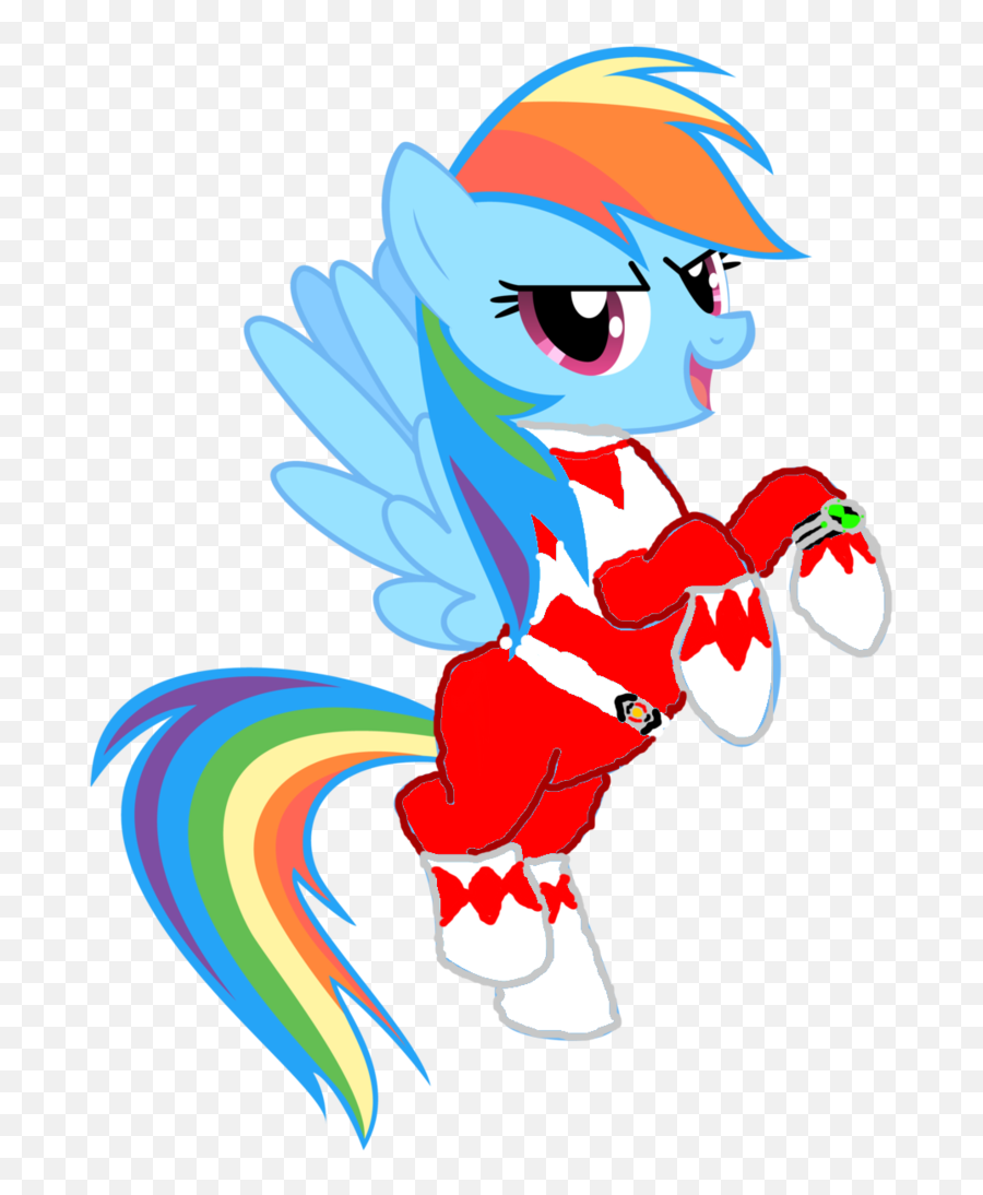 Ben 10 Kyouryuu Sentai Zyuranger Mighty Morphin Power - Rainbow Dash Png,Rainbow Dash Transparent