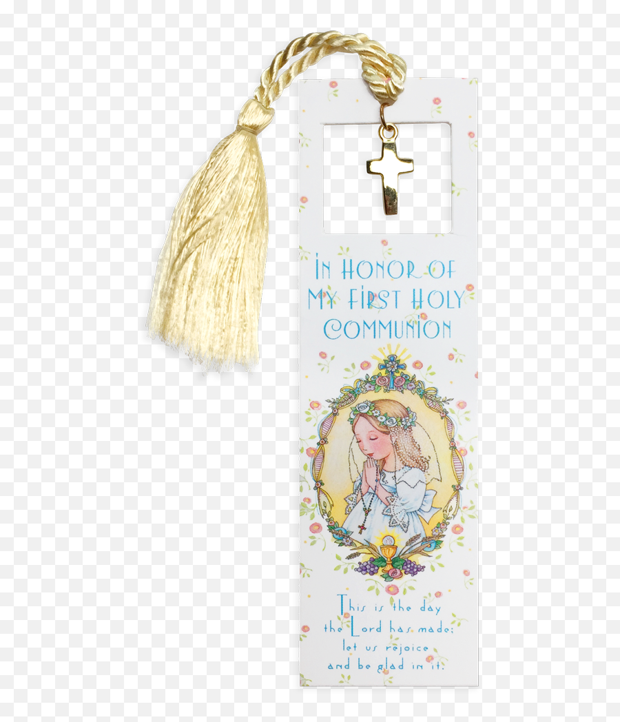 First Communion Bookmark - Mary Engelbreit Swing Tag Png,First Communion Png