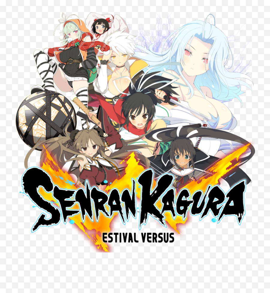 Download Hd 894 X 2 - Senran Kagura Estival Versus Logo Senran Kagura Estival Versus Logo Png,Versus Logo