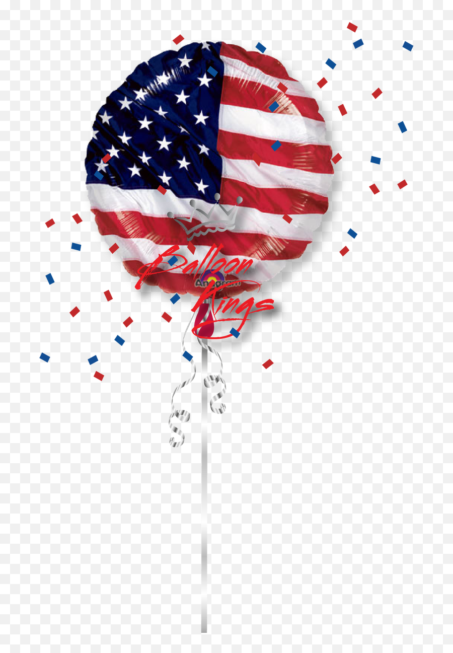 American Flag Flying - American Flag Balloon Png,Balloon Transparent