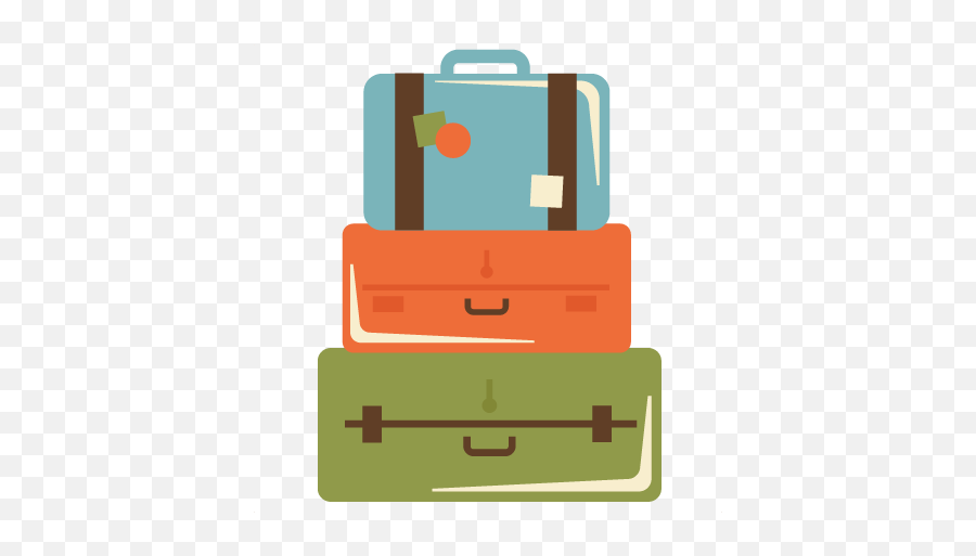 Stacked Suitcase Clipart 1573523 - Png Images Pngio Transparent Background Suitcases Clipart,Suitcase Png