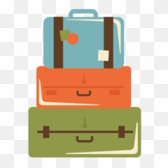 Stacked Suitcase Clipart 1573523 - PNG Images PNGio Transparent Background Suitcases