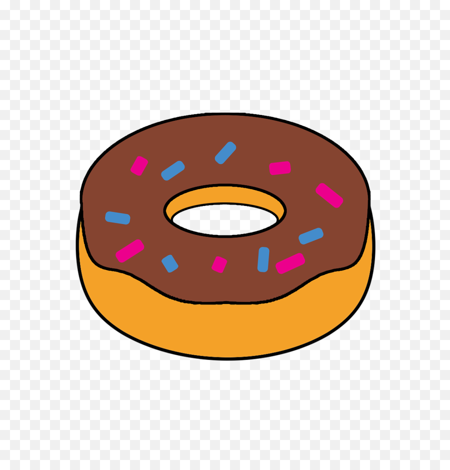 Download Doughnut Clipart Food Snack - Food Png,Cartoon Food Png