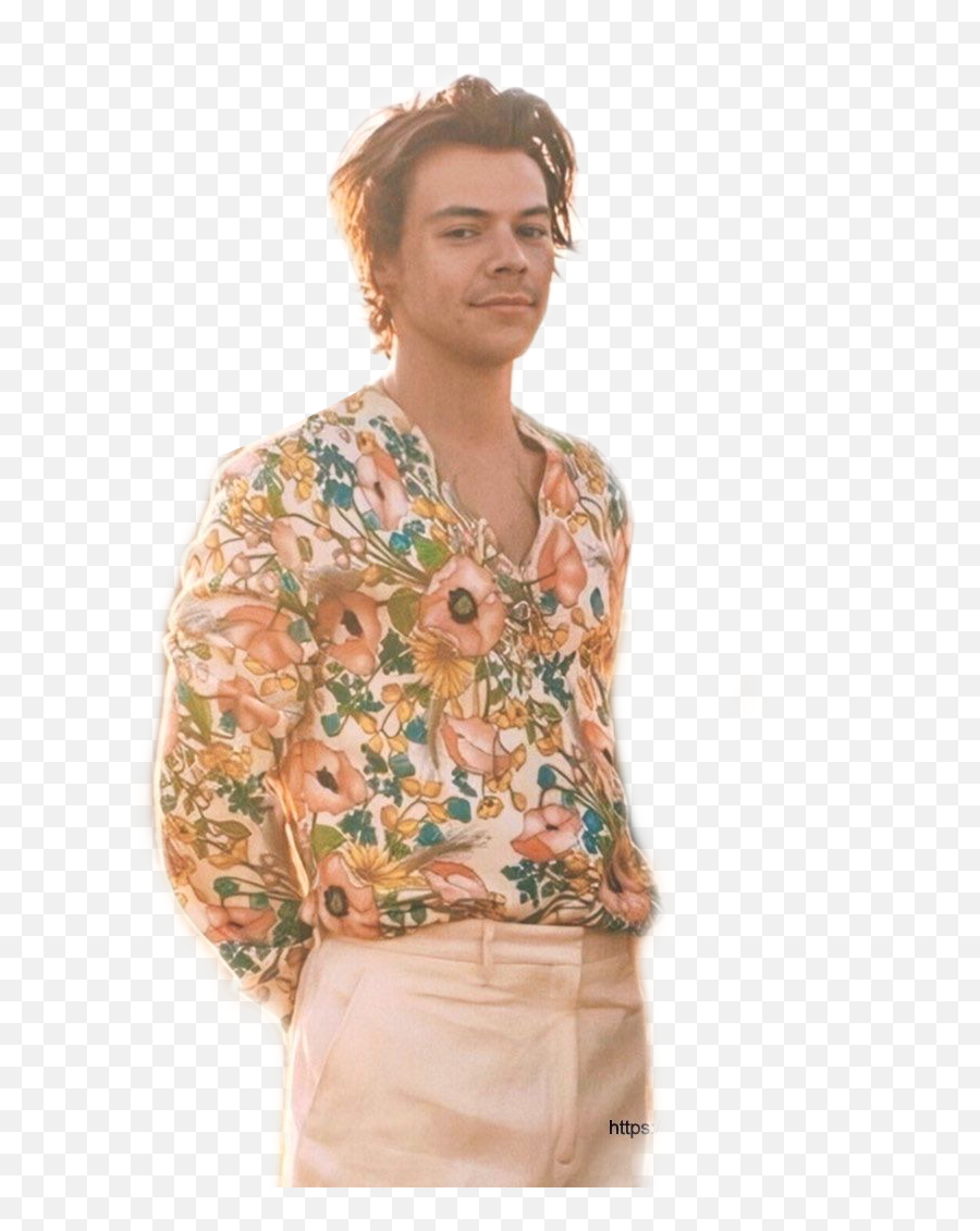 Png Yellow Vintage Sticker - Aesthetic Harry Styles Cute,Harry Styles Png