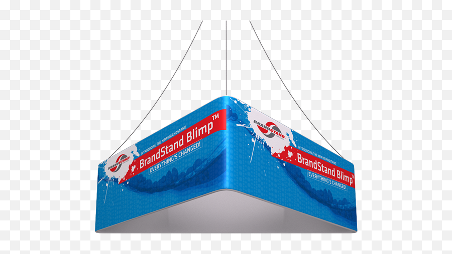 Download Hd The Brandstand Blimp Trio 8ft X 48in Hanging - Horizontal Png,Hanging Banner Png