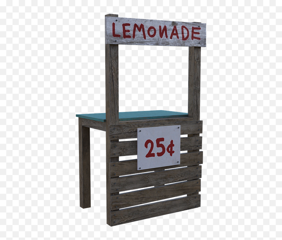 Lemonade Stand Summer Refreshment - Free Image On Pixabay Drawer Png,Stand Png