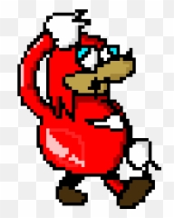 Pixilart - Uganda knuckles by Allgames88 Fictional Character png