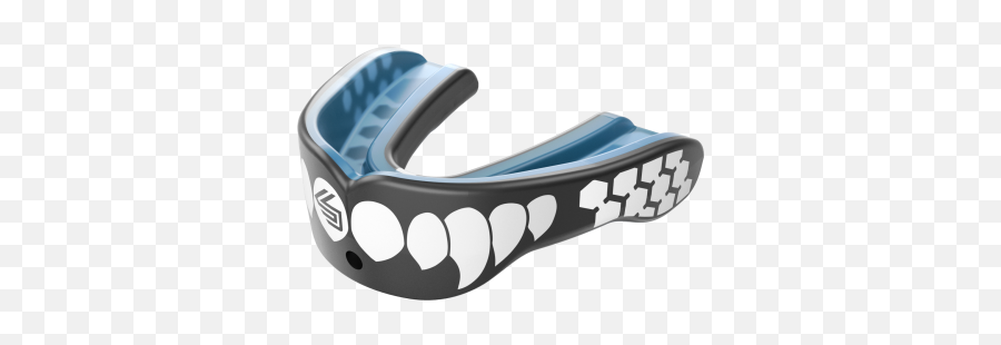 Shock Doctor Gel Max Power Mouth Guard Fangs - Shock Doctor Football Mouthpiece Png,Fangs Transparent