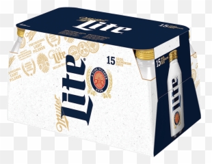 Miller Lite Can Png - Miller Lite Light Aluminum 15 Pack